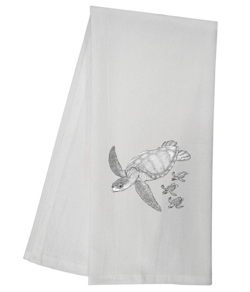 Guy Harvey Kemps Ridley And Hatchlings Tea Towel GHTT144