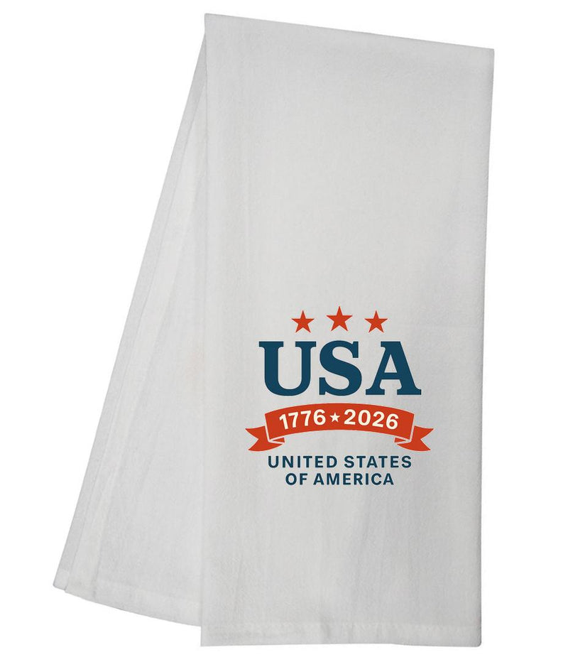 USA Semiquincentennial A250 USA 1776 2026 TT Tea Towel GGTT1611