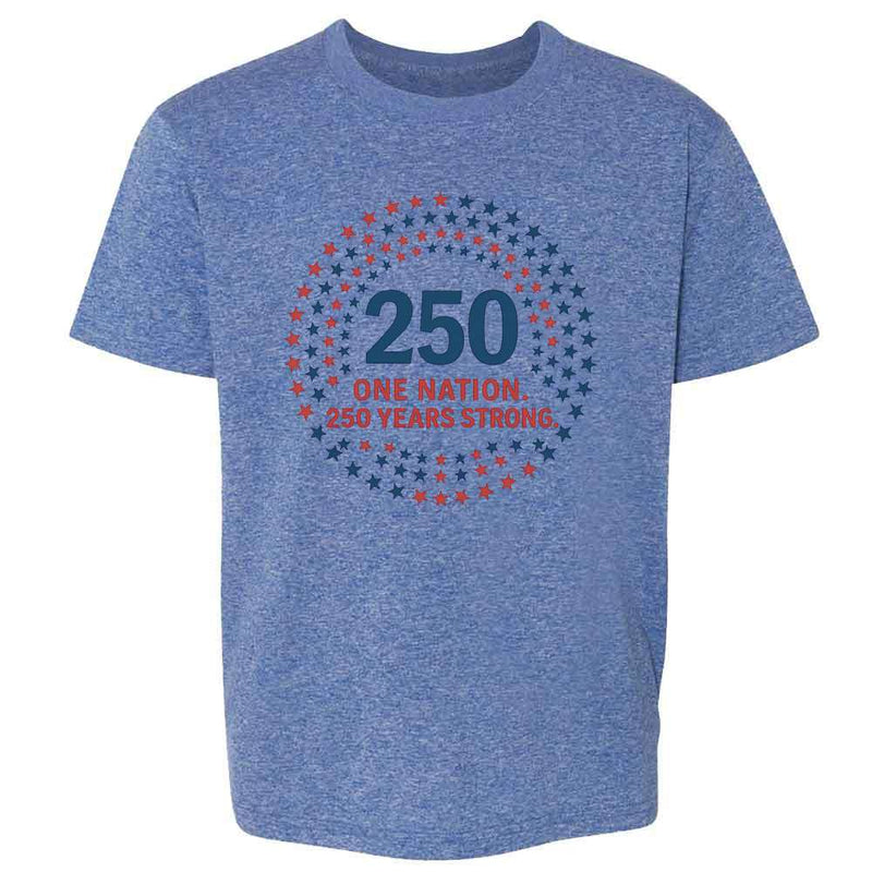 USA Semiquincentennial A250 One Nation Stars  Kids & Youth Tee