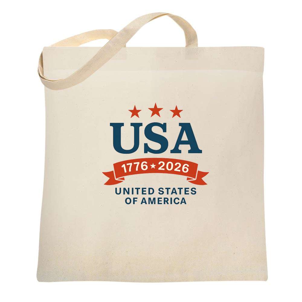USA Semiquincentennial A250 USA 1776 2026 Stars  Tote Bag