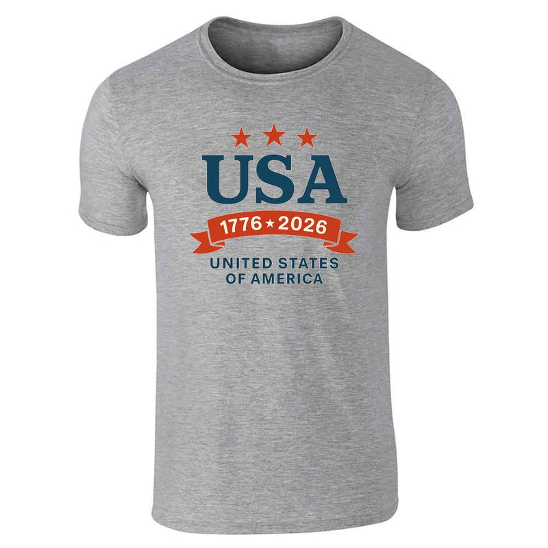 USA Semiquincentennial A250 USA 1776 2026 Stars  Unisex Tee