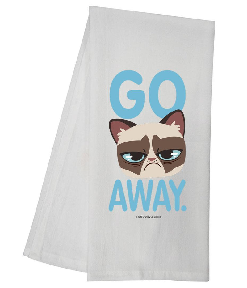 Just Funky Grumpy Cat Go Away Tea Towel GGTT1599