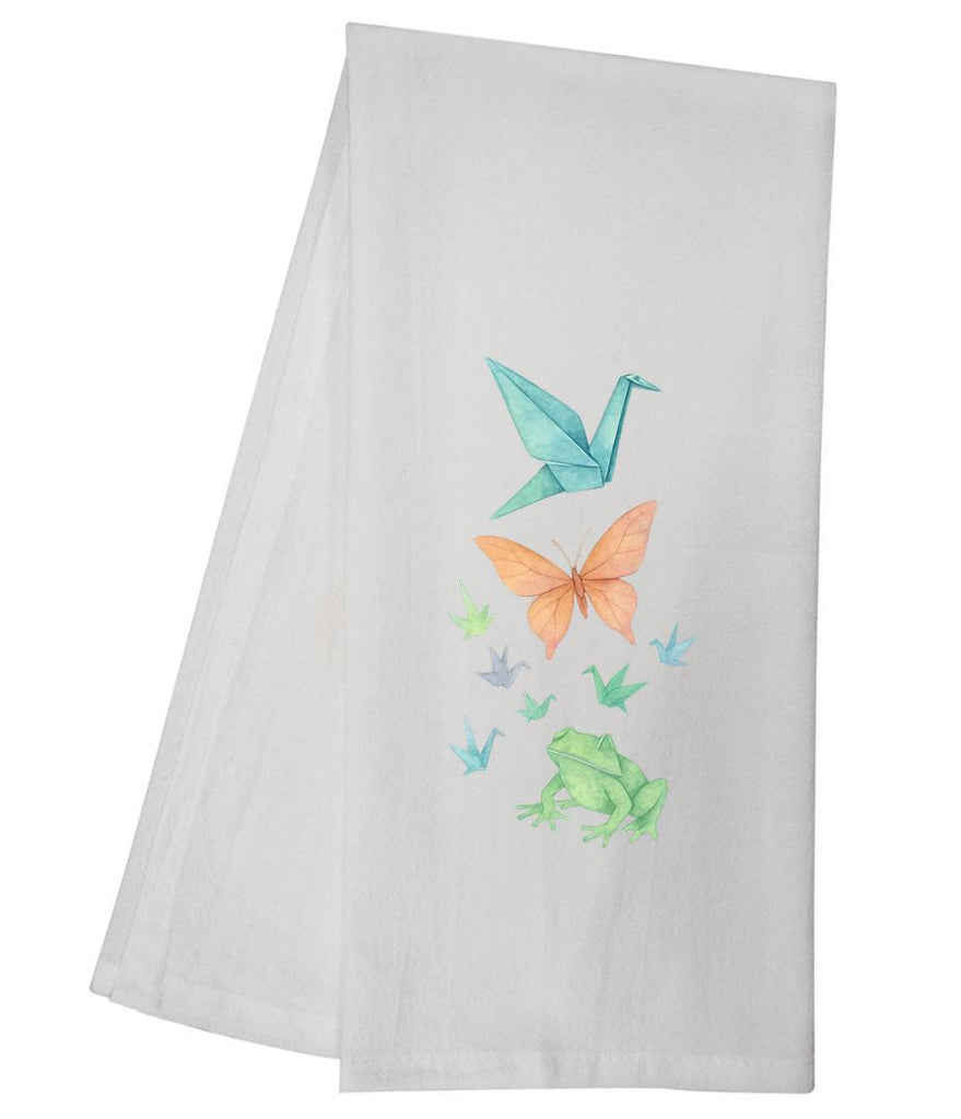 Origami Garden Tea Towel GGTT1617