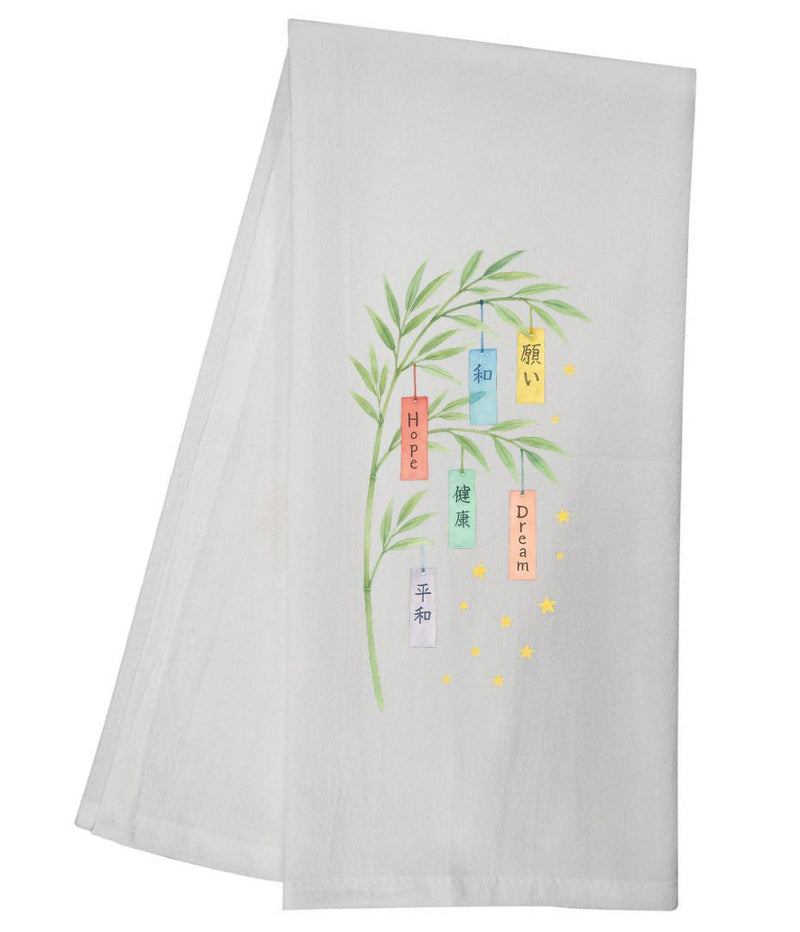 Tanabata Festival Wishes Tea Towel GGTT1624