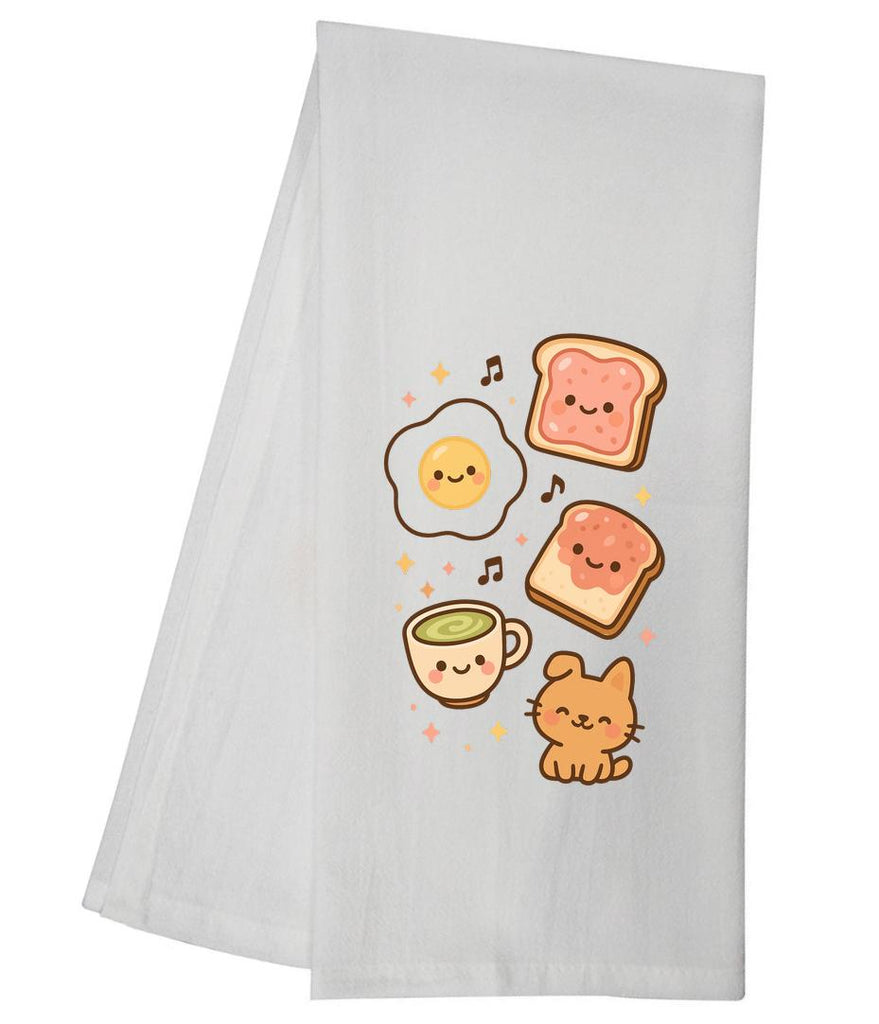 Kawaii Breakfast Club Tea Towel GGTT1630