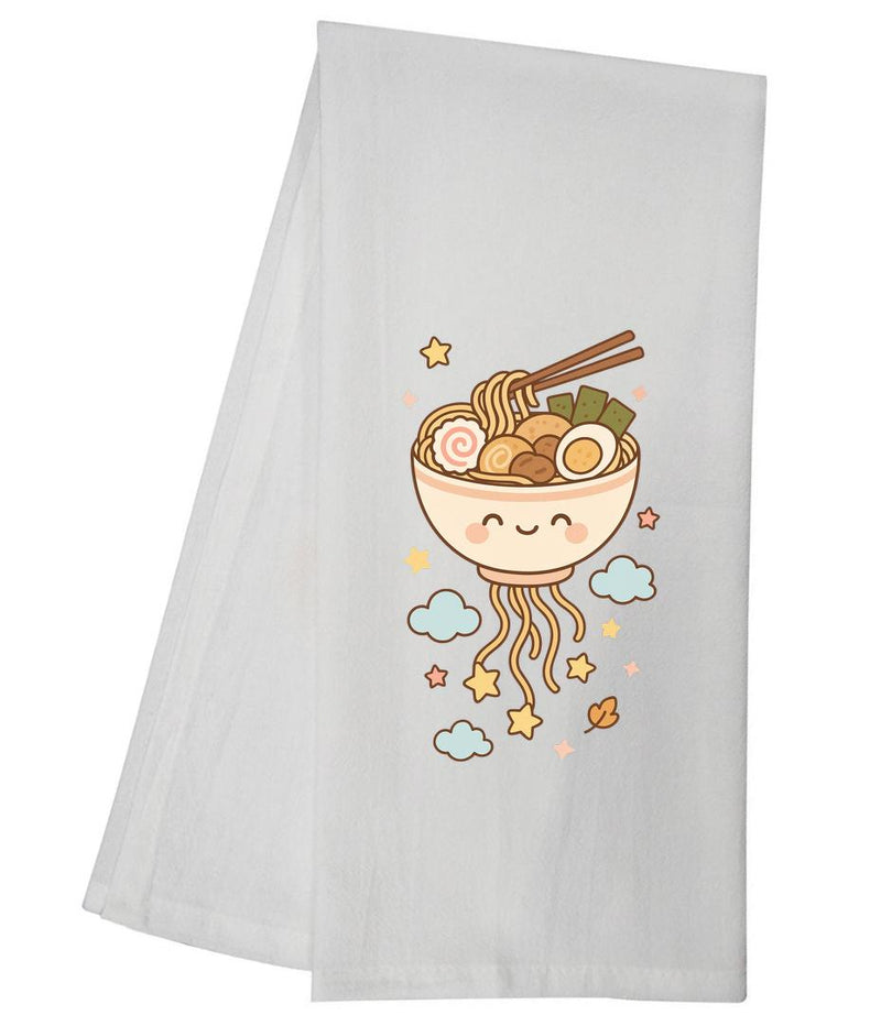 Kawaii Ramen Float Tea Towel GGTT1636