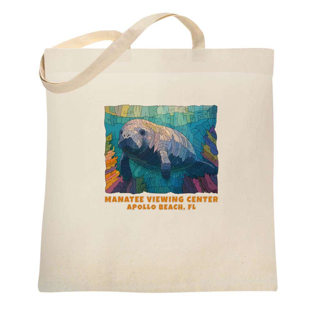 CUSTOM Manatee Viewing Center Epperson Manatee Tote Bag