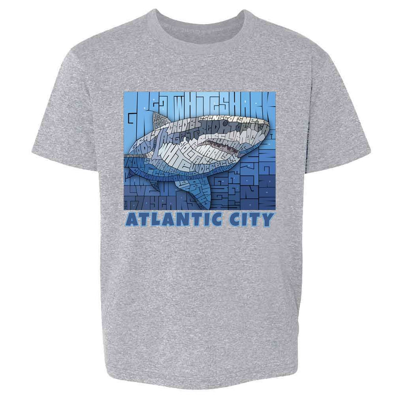 Curtis Epperson Shark Atlantic City Mosaic Art Kids & Youth Tee