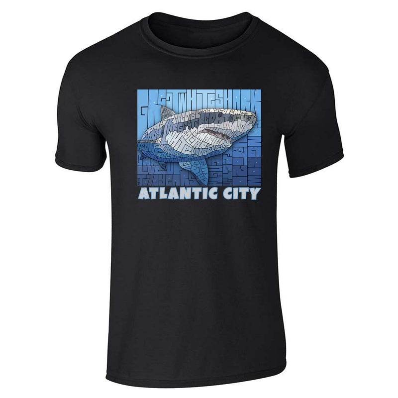 Curtis Epperson Shark Atlantic City Mosaic Art Unisex Tee