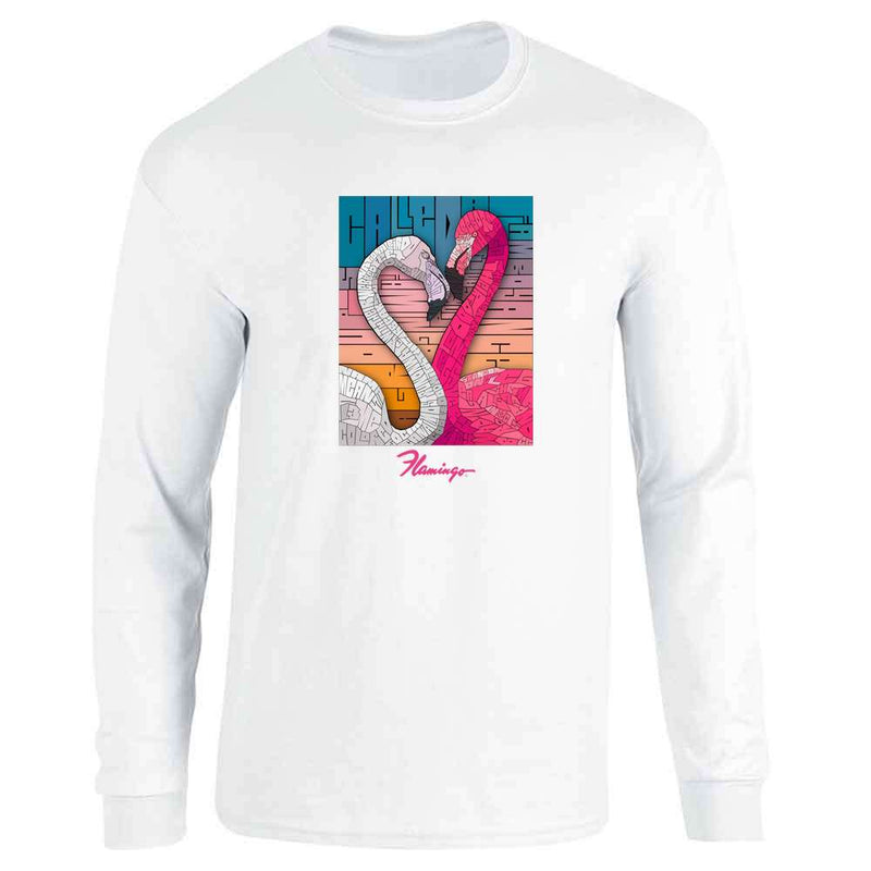 CUSTOM Curtis Epperson Flamingo With Logo Long Sleeve