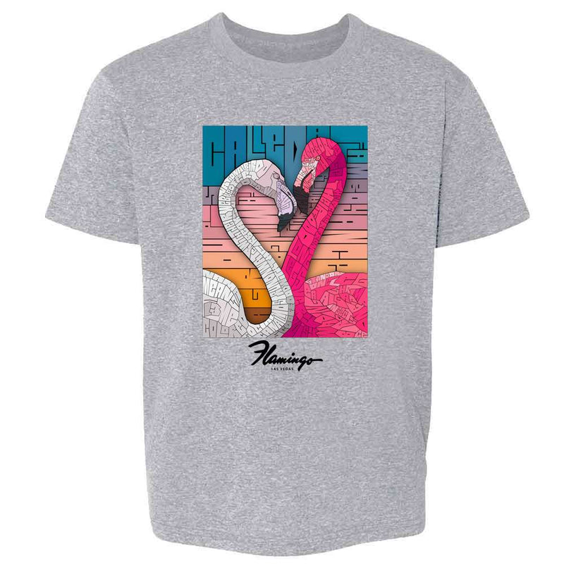 CUSTOM Curtis Epperson Flamingo With Logo Kids & Youth Tee