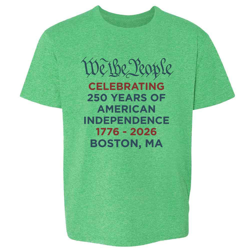 We The People USA 250th Anniversary Boston MA Kids & Youth Tee