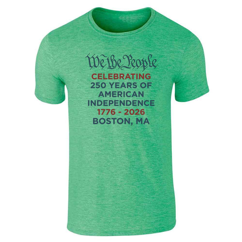 We The People USA 250th Anniversary Boston MA Unisex Tee