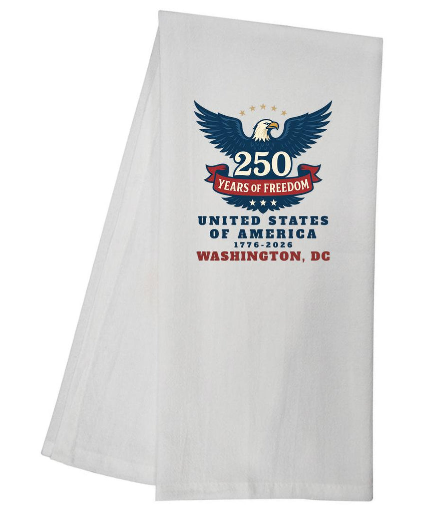 Freedom Eagle USA 250th Anniversary Washington TT	 Tea Towel GGTT1677