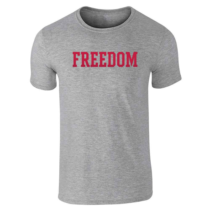 Freedom Collegiate Style American Pride Patriotic Unisex Tee
