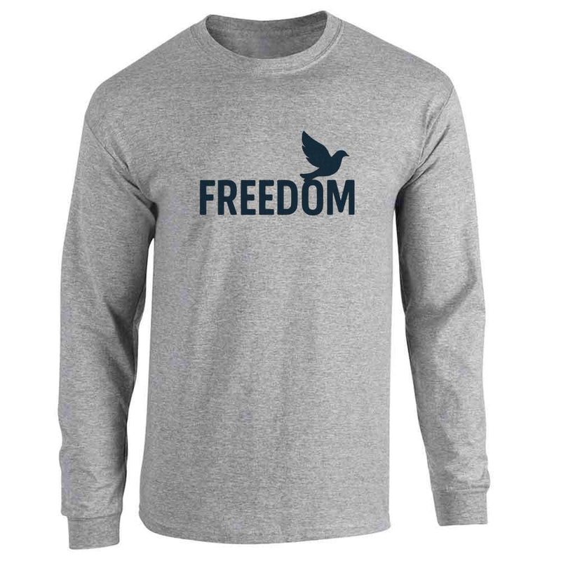 Freedom Dove American Pride Patriotic Long Sleeve