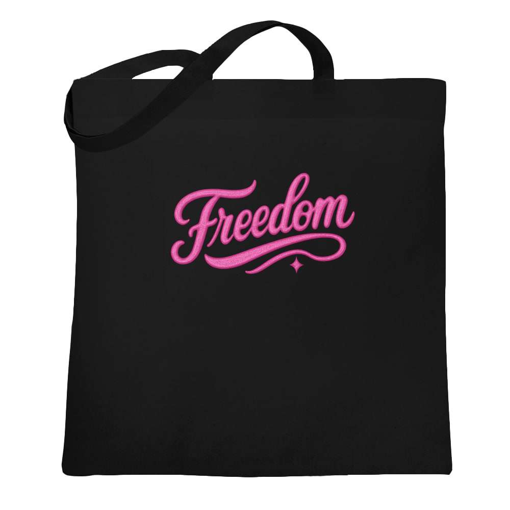 Freedom Stylized American Pride Patriotic Tote Bag