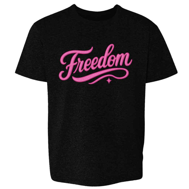 Freedom Stylized American Pride Patriotic Kids & Youth Tee