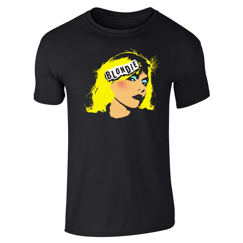 Blondie Pop Art Portrait Music Retro Rock Art 80s  Unisex Tee