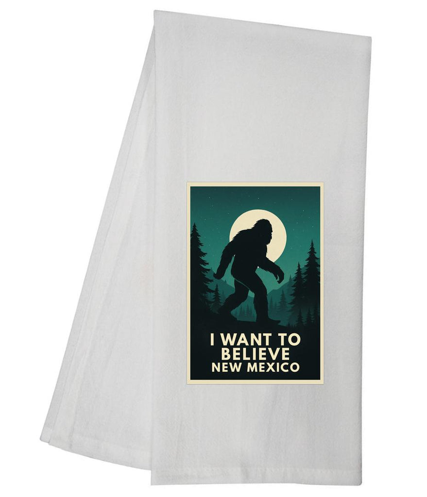 NM Want To Believe Bigfoot Tea Towel GGTT2000