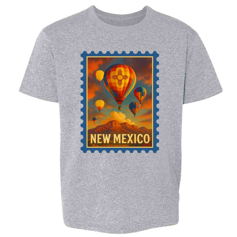 New Mexico Zia Balloon Festival Mountains Kids & Youth Tee