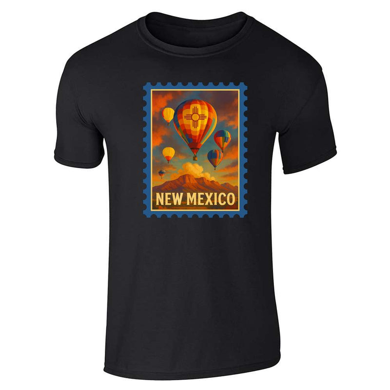 New Mexico Zia Balloon Festival Mountains Unisex Tee