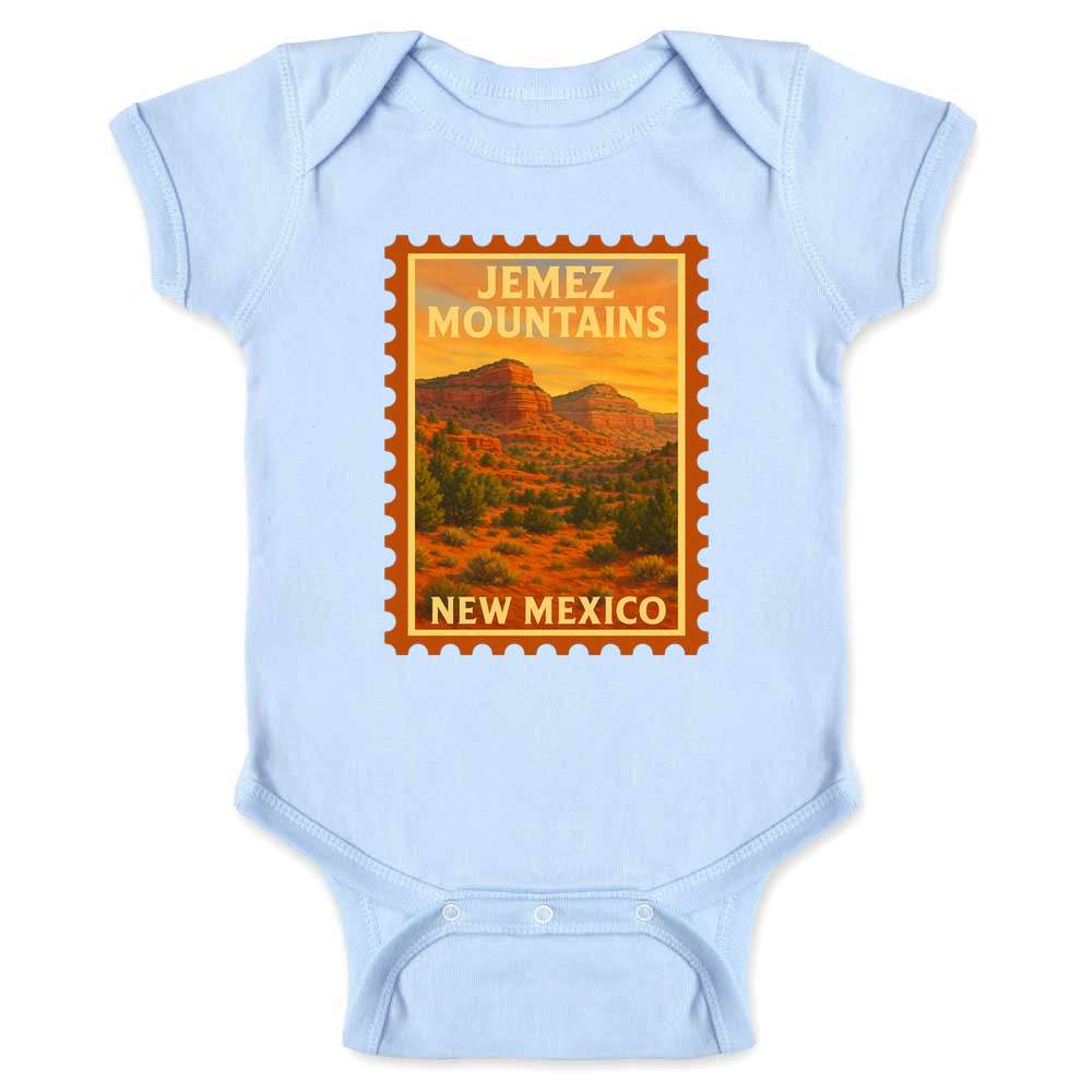 New Mexico Jemez Mountains Baby Bodysuit