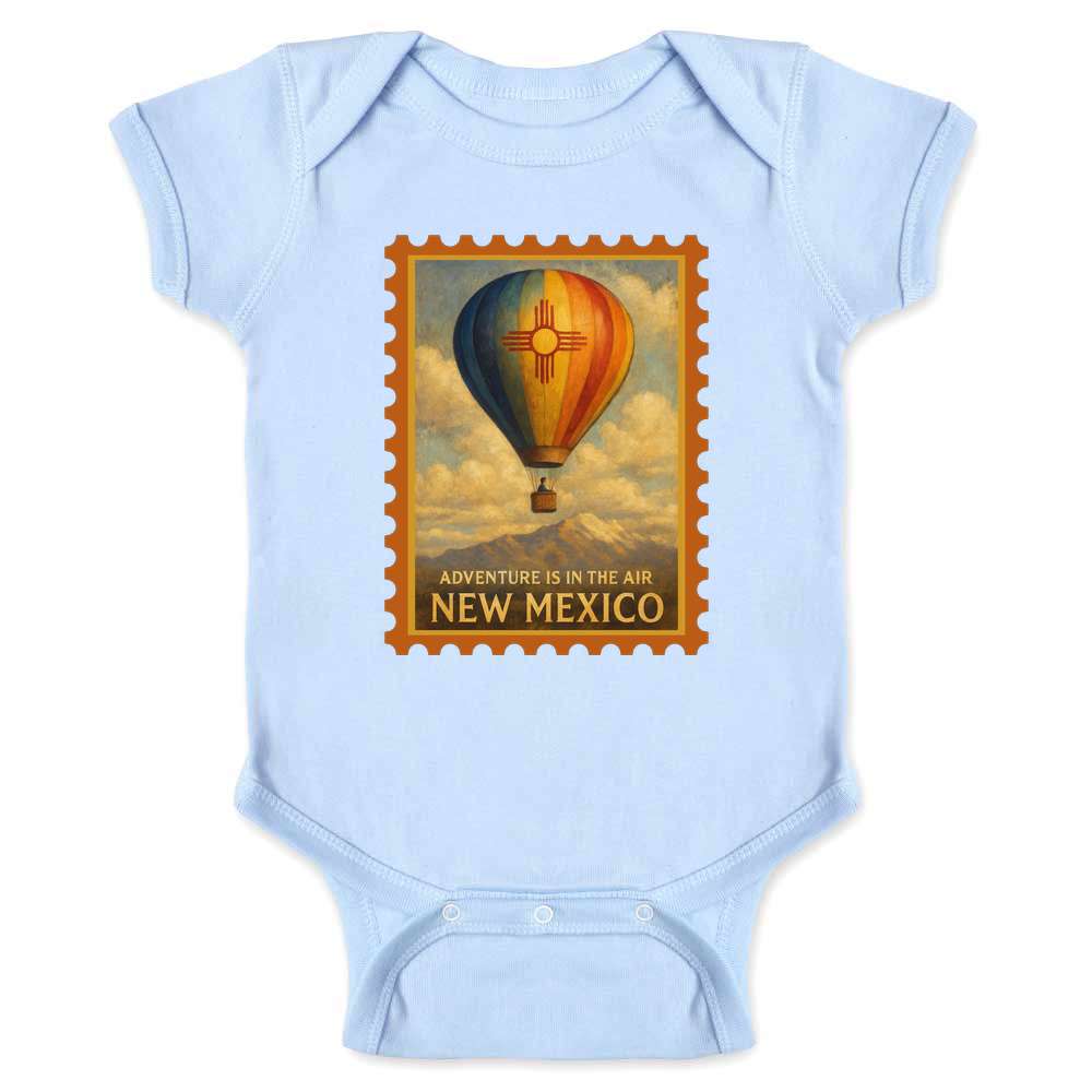 New Mexico Adventures In The Air Hot Air Balloon Baby Bodysuit