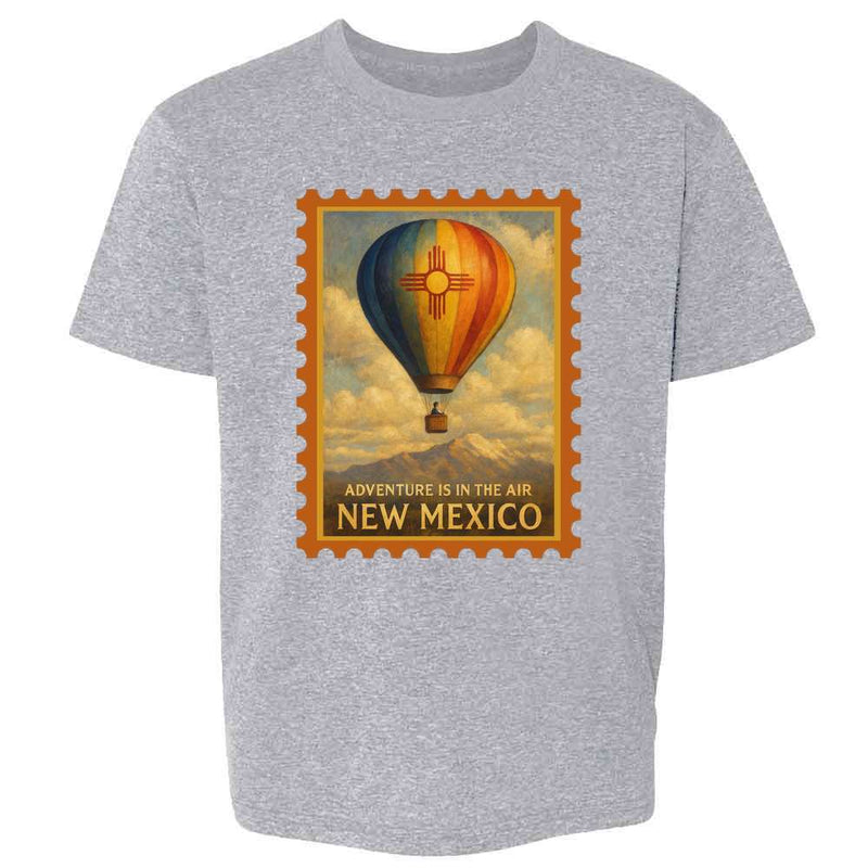 New Mexico Adventures In The Air Hot Air Balloon Kids & Youth Tee
