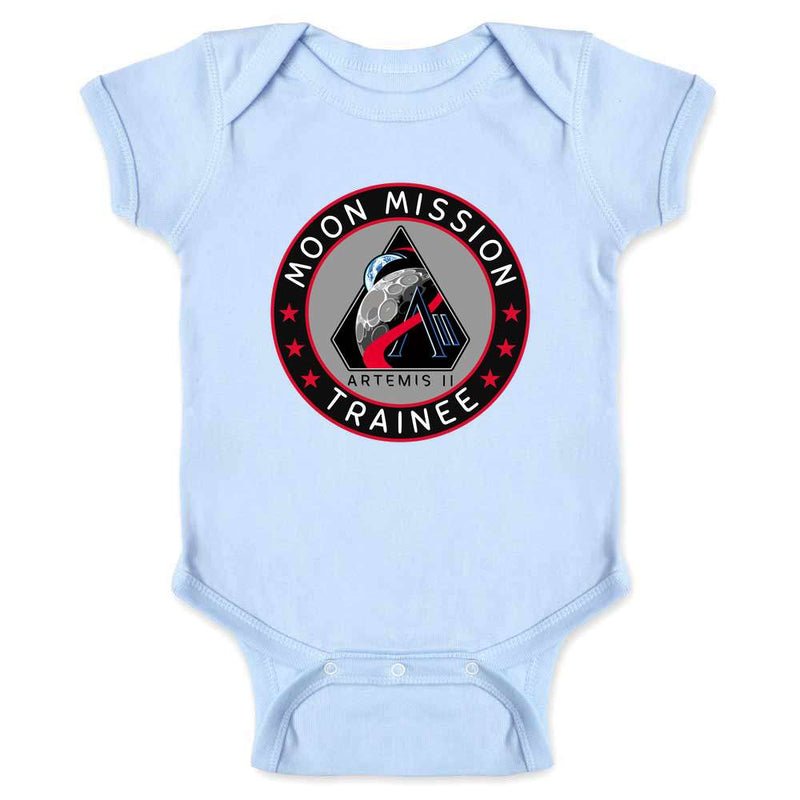 NASA Artemis II Program Moon Mission Trainee Baby Bodysuit