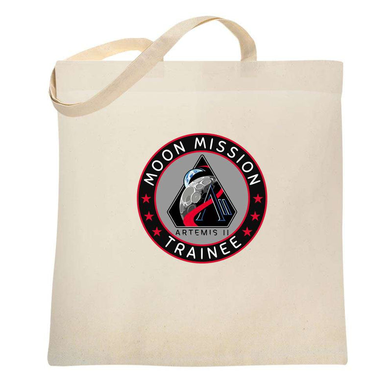 NASA Artemis II Program Moon Mission Trainee Tote Bag