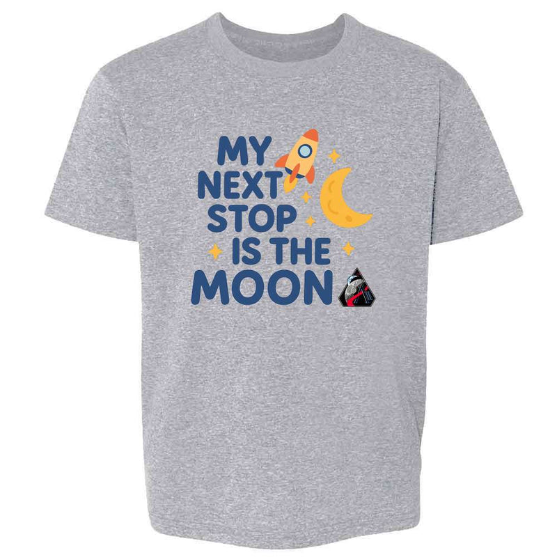 NASA Artemis II Program My Next Stop Is The Moon Kids & Youth Tee