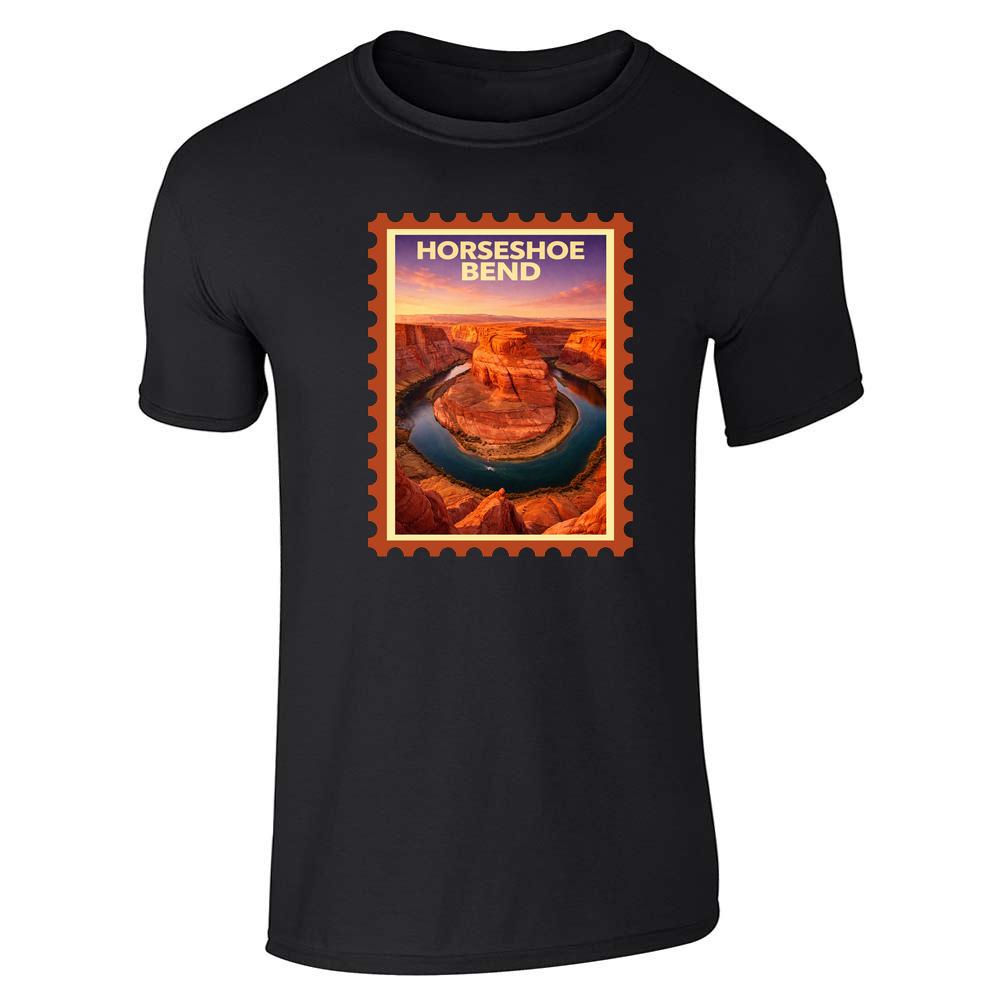 Arizona Horseshoe Bend Colorado River Retro Travel Unisex Tee