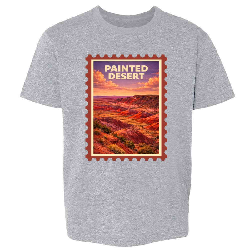 Arizona Painted Desert Badlands Retro Travel  Kids & Youth Tee