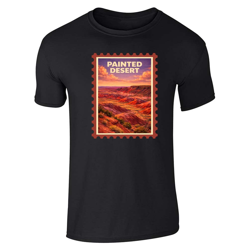 Arizona Painted Desert Badlands Retro Travel  Unisex Tee