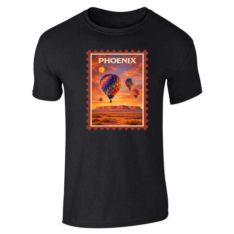 Arizona Phoenix Hot Air Balloon Retro Travel  Unisex Tee
