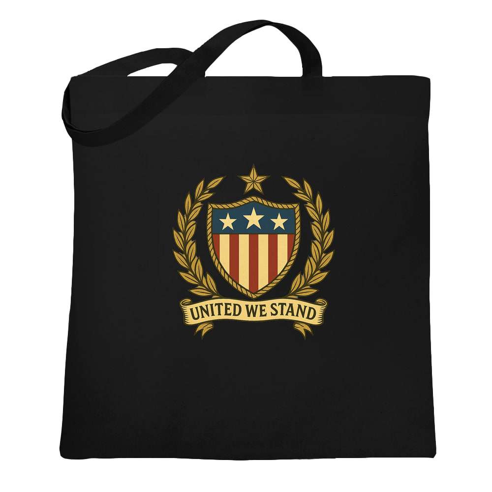 United We Stand Patriotic V2 Tote Bag