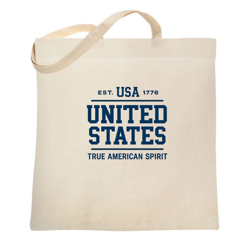 True American Spirit USA Patriotic Tote Bag