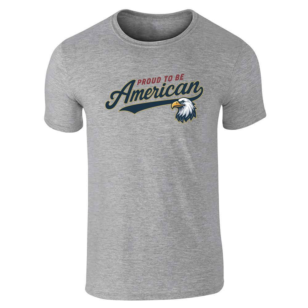 Proud To Be An American Baseball Swoosh Eagle Unisex Tee