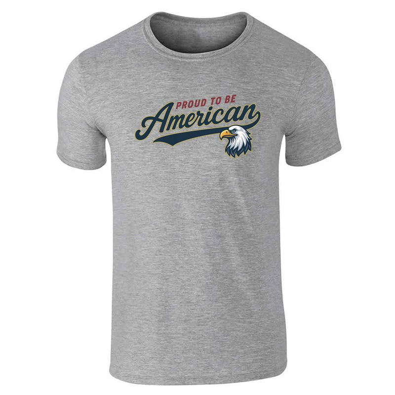 Proud To Be An American Baseball Swoosh Eagle Unisex Tee