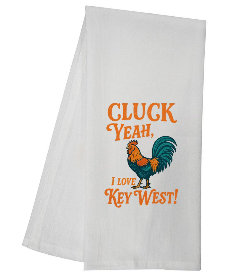 Key West Cluck Yeah Tea Towel GGTT2020