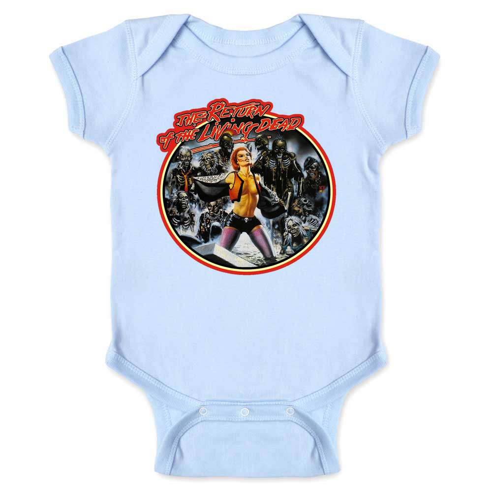 Return of the Living Dead Trash Retro Movie Baby Bodysuit