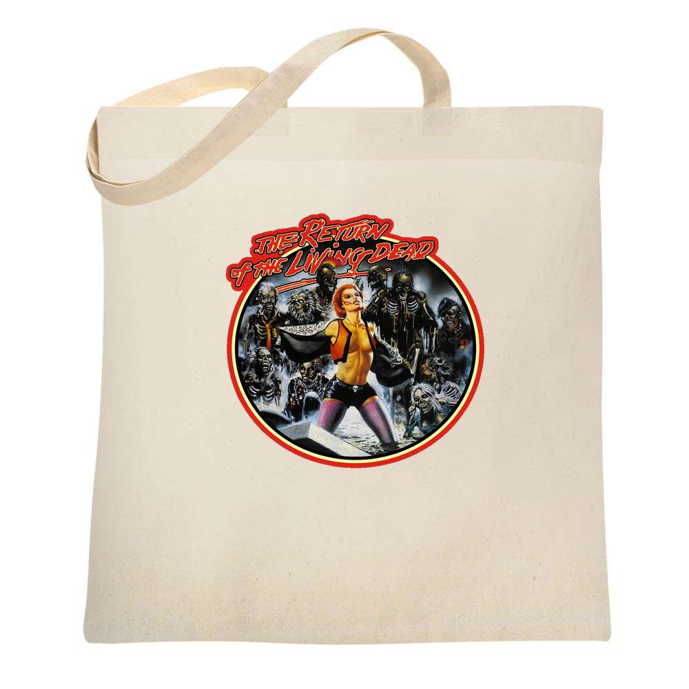 Return of the Living Dead Trash Retro Movie Tote Bag