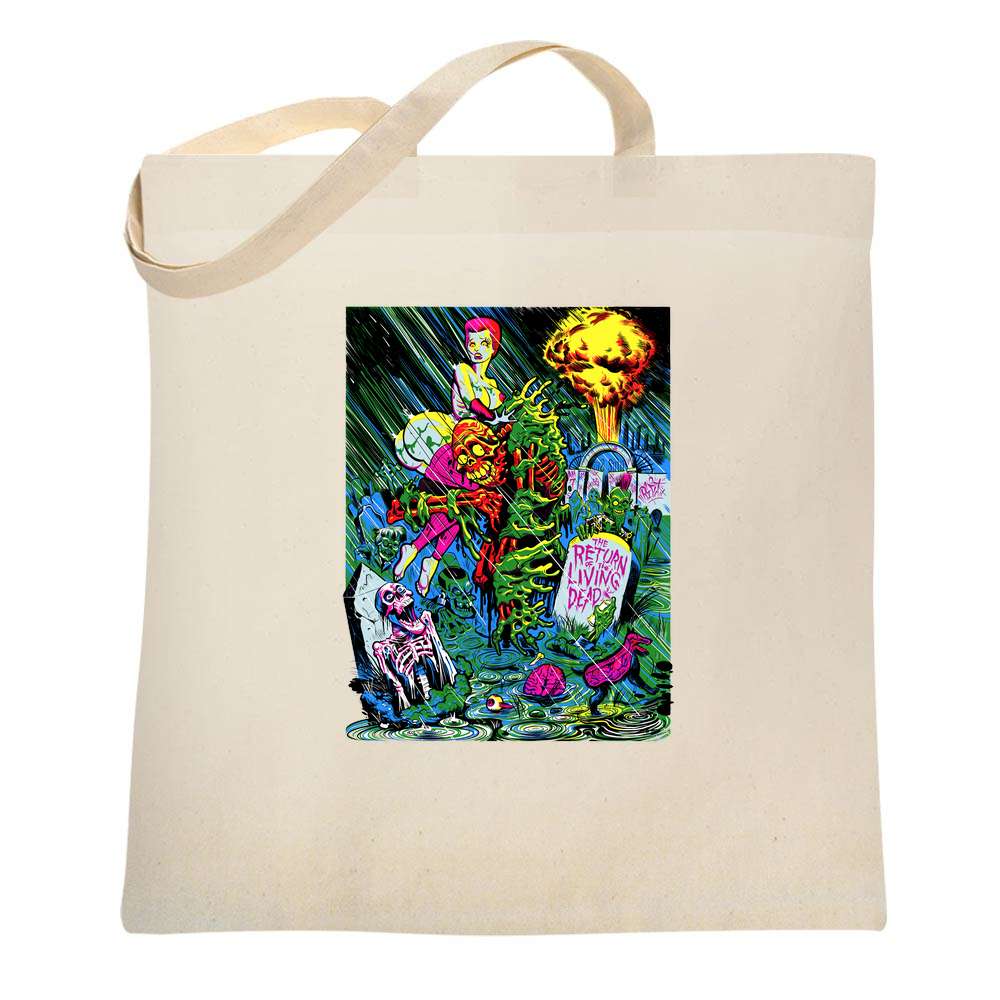Return of the Living Dead Retro Comic Style Tote Bag