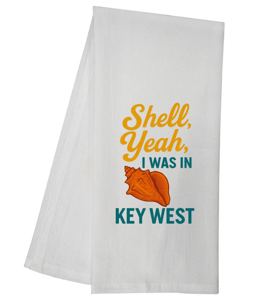 Key West Shell Yeah Tea Towel GGTT2012