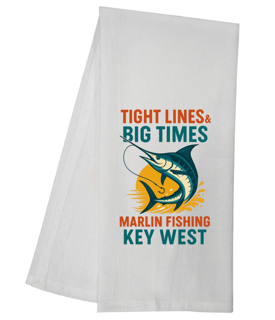 Key West Tight Lines Tea Towel GGTT2015