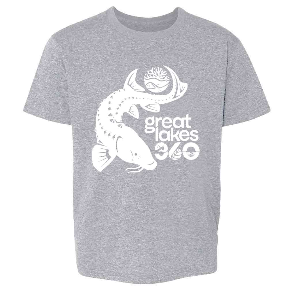 CUSTOM Aquarium Of Niagara STURGEON WHITE Kids & Youth Tee