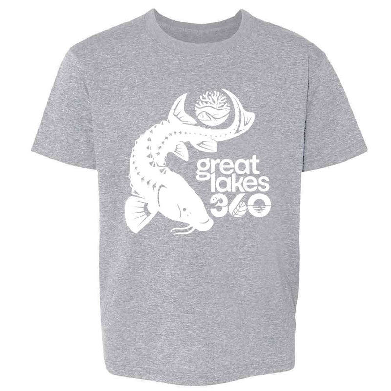 CUSTOM Aquarium Of Niagara STURGEON WHITE Kids & Youth Tee