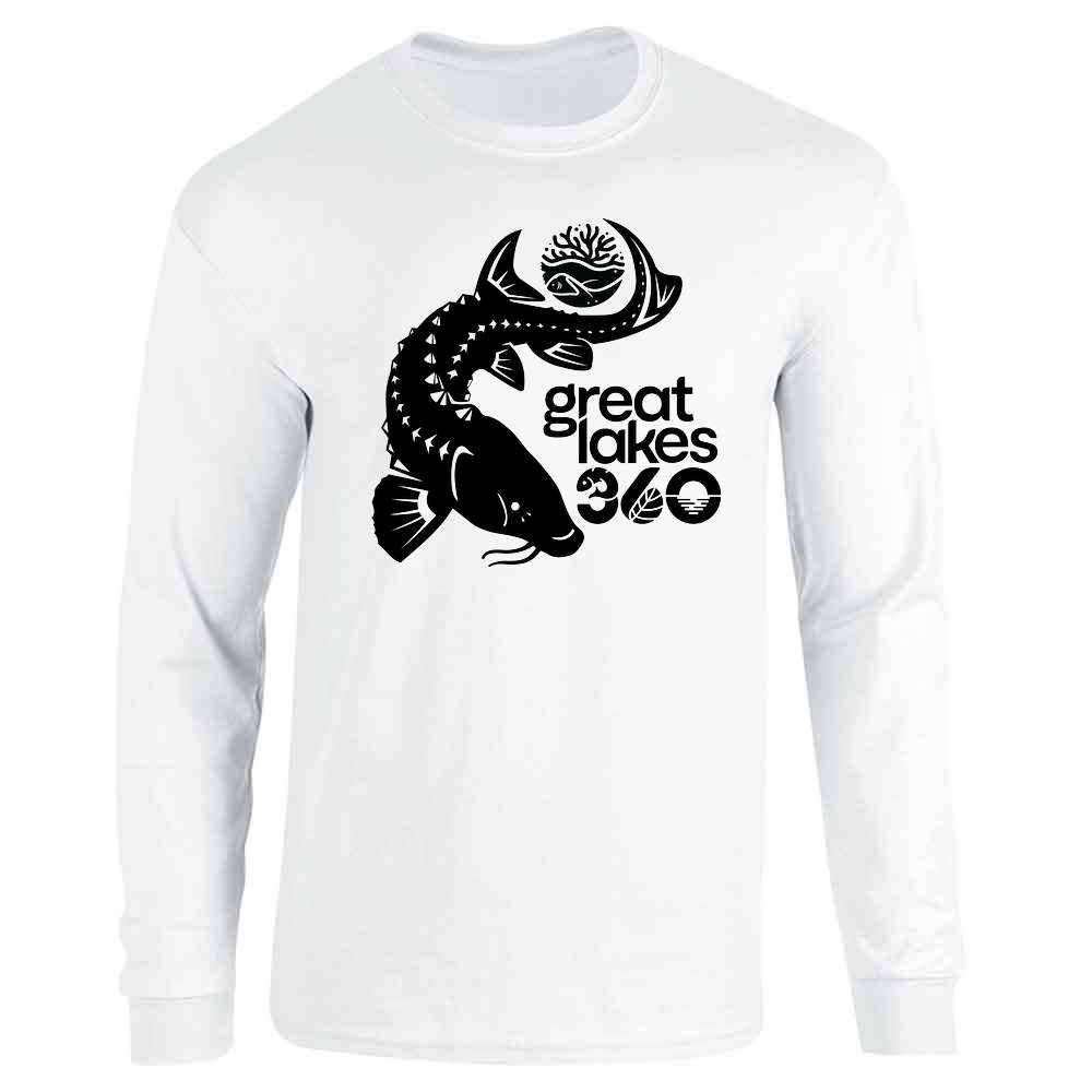 CUSTOM Aquarium Of Niagara STURGEON BLACK Long Sleeve