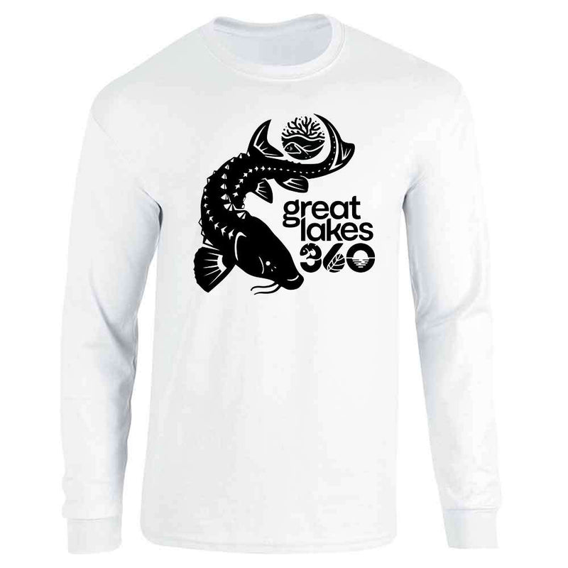 CUSTOM Aquarium Of Niagara STURGEON BLACK Long Sleeve